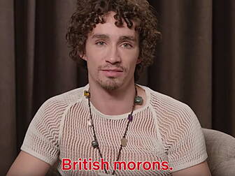 Robert Sheehan Says He Prefers...
